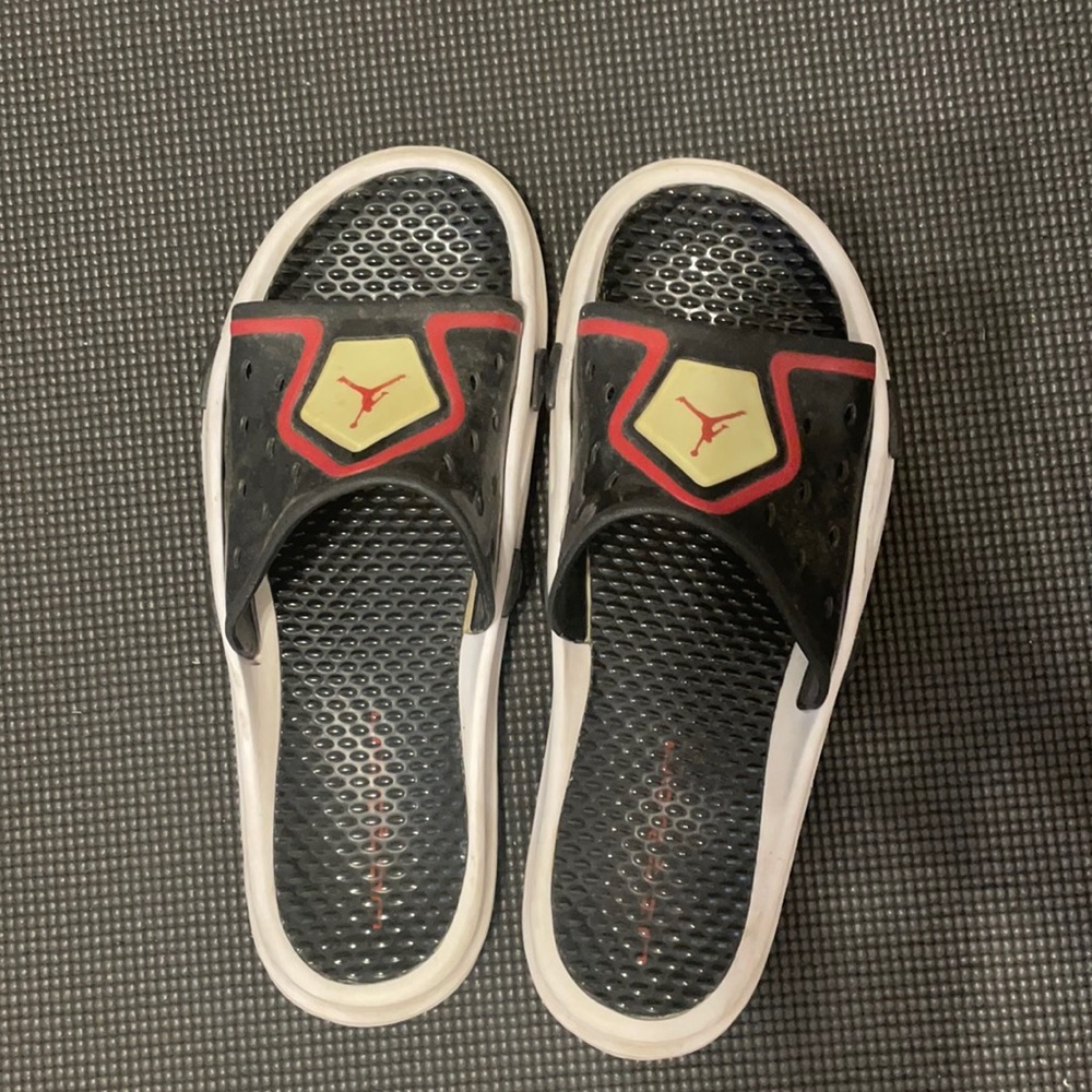 Lebron slip on slides / sandals